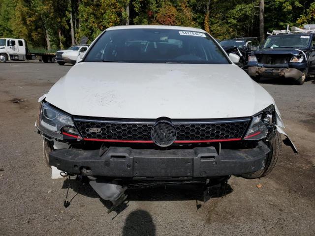 3VW4T7AJ5FM413057 - 2015 VOLKSWAGEN JETTA GLI WHITE photo 5