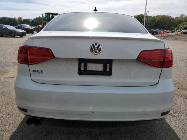 3VW4T7AJ5FM413057 - 2015 VOLKSWAGEN JETTA GLI WHITE photo 6
