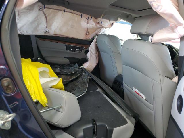 2HKRW2H82JH641196 - 2018 HONDA CR-V EXL BLUE photo 11