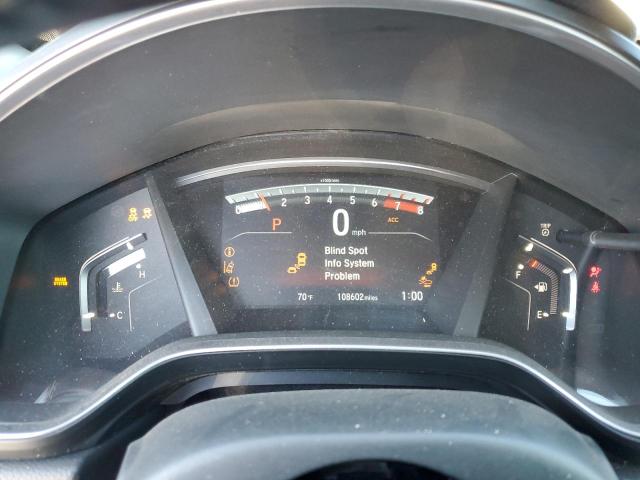 2HKRW2H82JH641196 - 2018 HONDA CR-V EXL BLUE photo 9