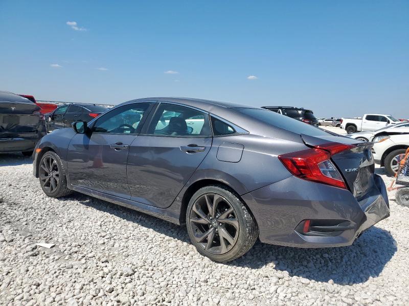2HGFC2F84LH561653 - 2020 HONDA CIVIC SPORT GRAY photo 2