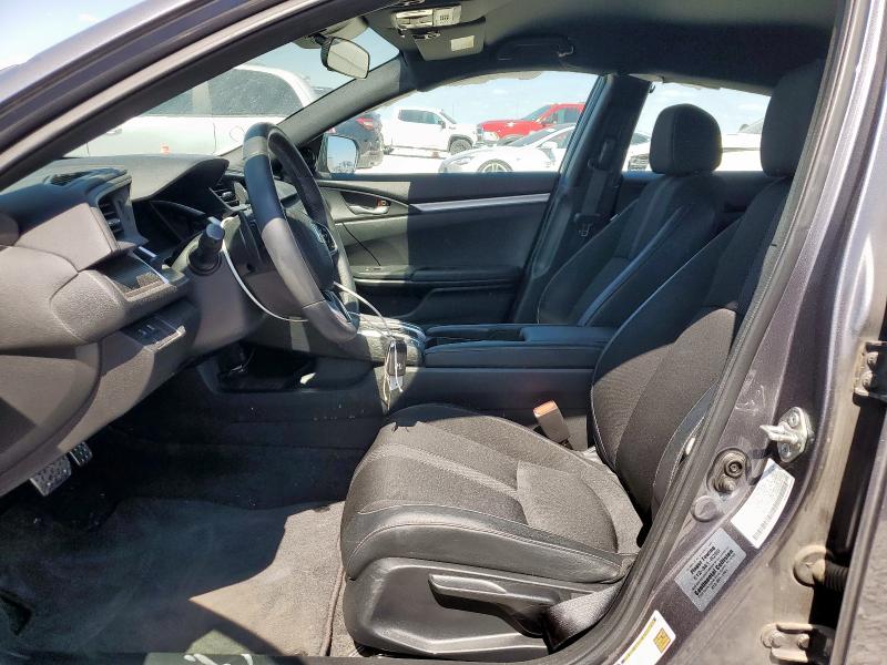 2HGFC2F84LH561653 - 2020 HONDA CIVIC SPORT GRAY photo 7