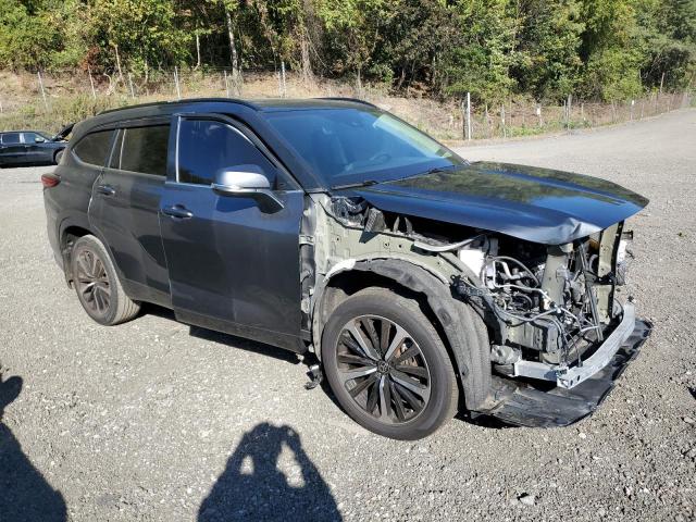 5TDKDRAH9PS022284 - 2023 TOYOTA HIGHLANDER L GRAY photo 4