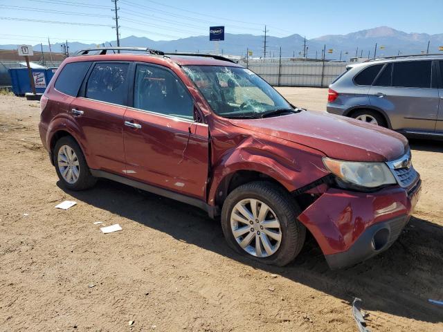 JF2SHAEC0CH461796 - 2012 SUBARU FORESTER LIMITED 红色 照片 4