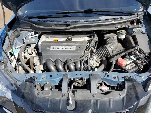 2HGFG4A55FH700318 - 2015 HONDA CIVIC SI BLUE photo 11