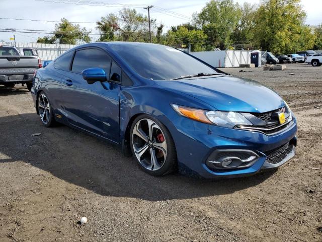 2HGFG4A55FH700318 - 2015 HONDA CIVIC SI BLUE photo 4