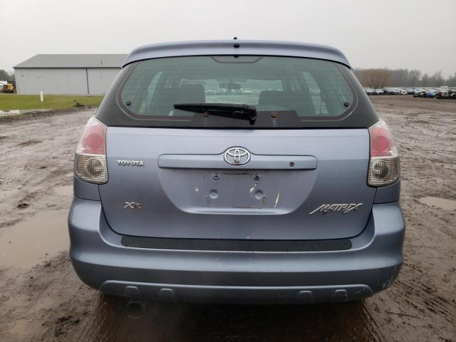 2T1KR32E66C616583 - 2006 TOYOTA COROLLA MA XR BLUE photo 6