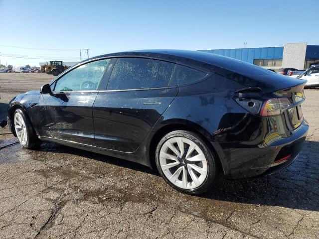 5YJ3E1EA0PF452113 - 2023 TESLA MODEL 3 BLACK photo 2
