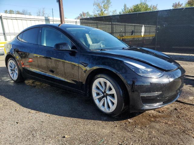 5YJ3E1EA0PF452113 - 2023 TESLA MODEL 3 BLACK photo 4