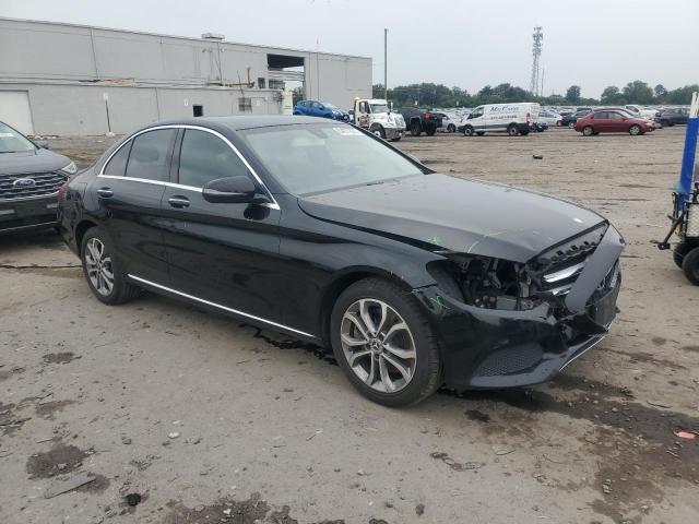 55SWF4KB0GU111687 - 2016 MERCEDES-BENZ C 300 4MATIC BLACK photo 4