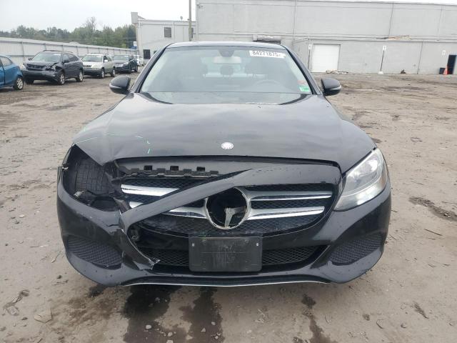55SWF4KB0GU111687 - 2016 MERCEDES-BENZ C 300 4MATIC BLACK photo 5