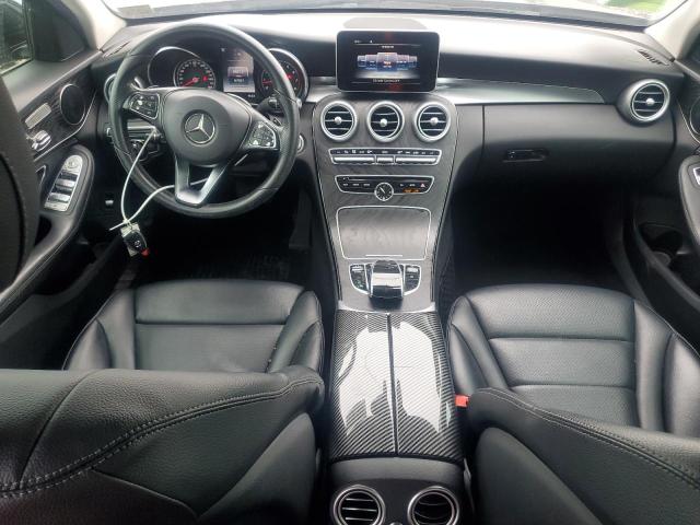 55SWF4KB0GU111687 - 2016 MERCEDES-BENZ C 300 4MATIC BLACK photo 8