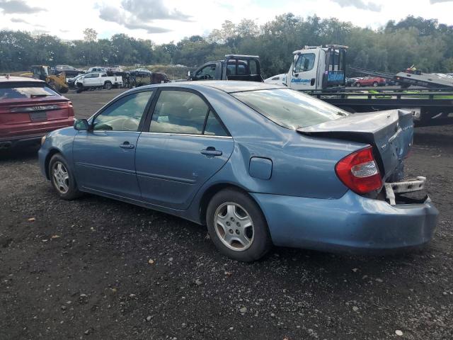 4T1BF32K43U548390 - 2003 TOYOTA CAMRY LE BLUE photo 2