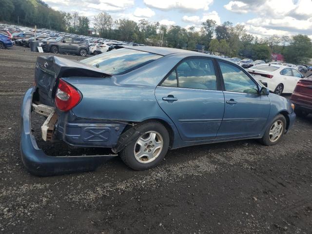 4T1BF32K43U548390 - 2003 TOYOTA CAMRY LE BLUE photo 3