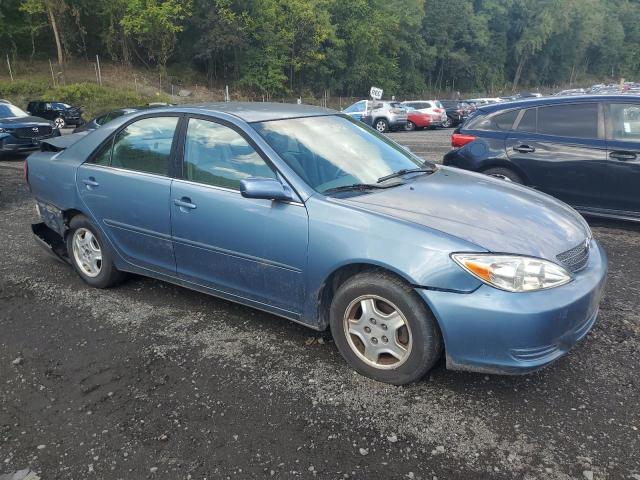 4T1BF32K43U548390 - 2003 TOYOTA CAMRY LE BLUE photo 4