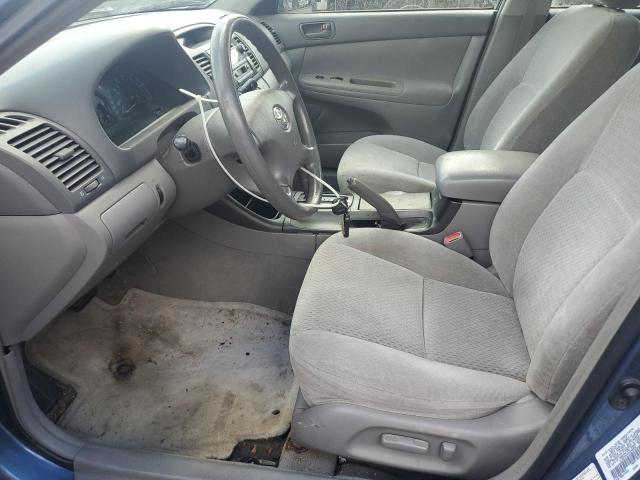4T1BF32K43U548390 - 2003 TOYOTA CAMRY LE BLUE photo 7