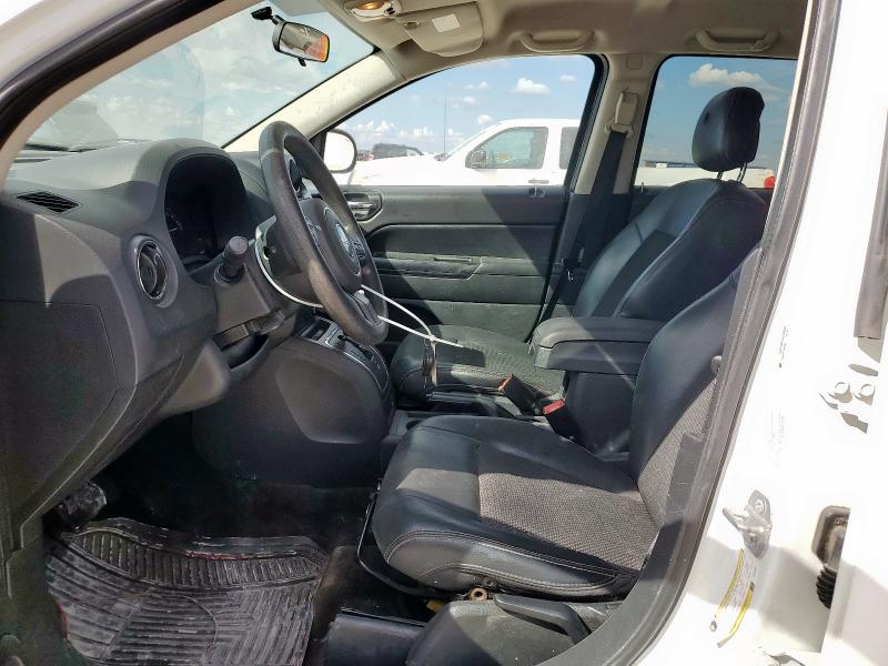 1C4NJCBA7ED766947 - 2014 JEEP COMPASS SPORT WHITE photo 7