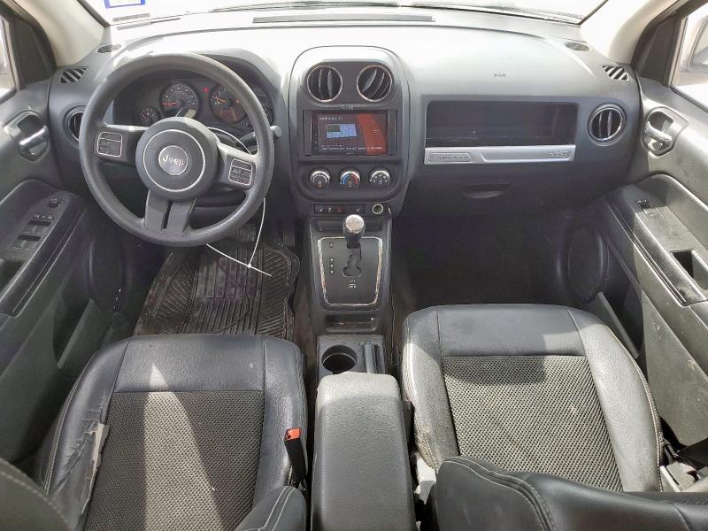 1C4NJCBA7ED766947 - 2014 JEEP COMPASS SPORT WHITE photo 8