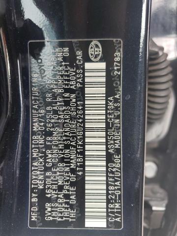 4T1BF1FK1GU242641 - 2016 TOYOTA CAMRY LE BLACK photo 13