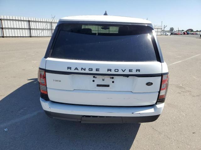 SALGS2FV8HA357433 - 2017 LAND ROVER RANGE ROVE HSE WHITE photo 6