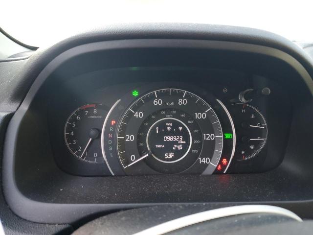 2HKRM4H58GH656558 - 2016 HONDA CR-V EX BLACK photo 9