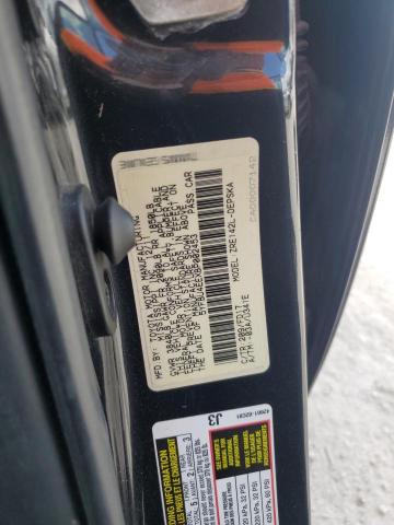 5YFBU4EEXBP002453 - 2011 TOYOTA COROLLA BASE Սև լուսանկար 12