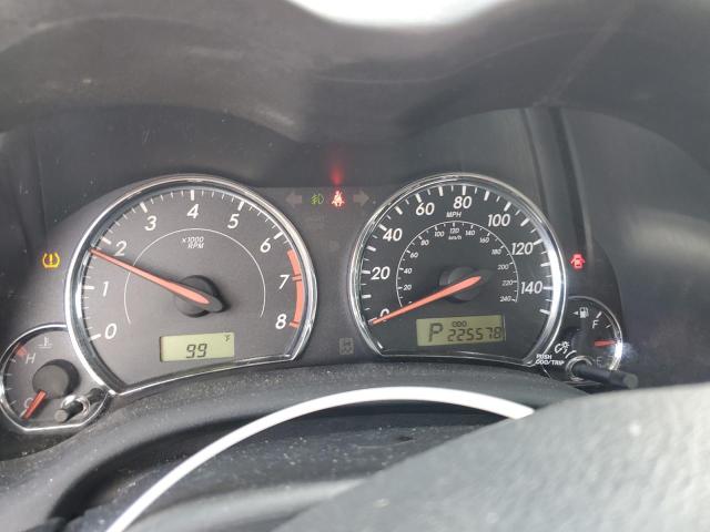 5YFBU4EEXBP002453 - 2011 TOYOTA COROLLA BASE Սև լուսանկար 9