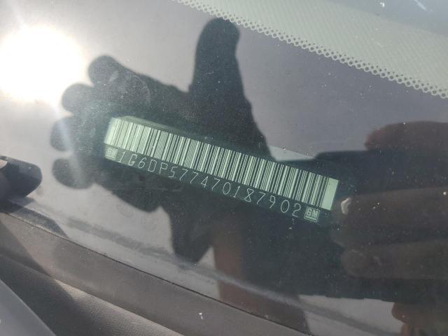 1G6DP577470187902 - 2007 CADILLAC CTS HI FEATURE V6 WHITE photo 12