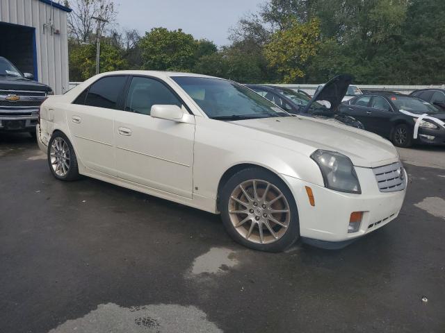 1G6DP577470187902 - 2007 CADILLAC CTS HI FEATURE V6 WHITE photo 4