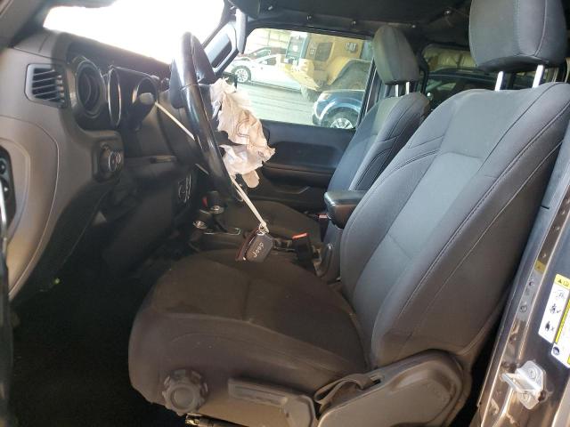 1C4HJXDG7KW633837 - 2019 JEEP WRANGLER U SPORT GRAY photo 7