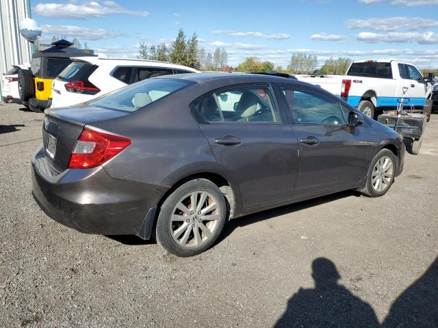 2HGFB2F52CH020206 - 2012 HONDA CIVIC LX 棕色 照片 3