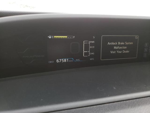 JTDKARFP9H3062540 - 2017 TOYOTA PRIUS PRIM თეთრი ფოტო 9