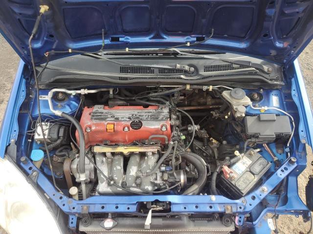 SHHEP335X3U404275 - 2003 HONDA CIVIC SI BLUE photo 11
