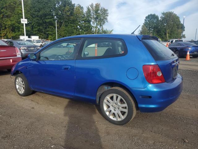 SHHEP335X3U404275 - 2003 HONDA CIVIC SI BLUE photo 2