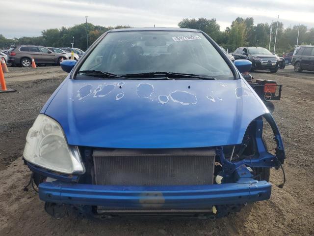 SHHEP335X3U404275 - 2003 HONDA CIVIC SI BLUE photo 5