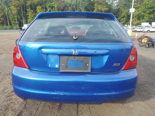 SHHEP335X3U404275 - 2003 HONDA CIVIC SI BLUE photo 6