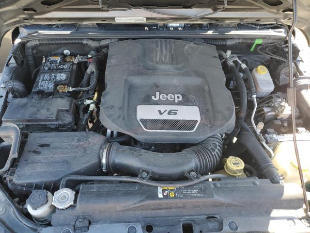 1C4BJWDG8JL887234 - 2018 JEEP WRANGLER U SPORT 灰色 照片 12