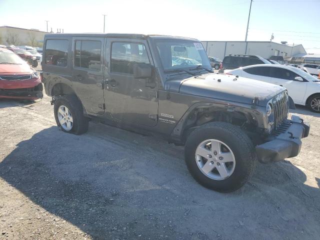 1C4BJWDG8JL887234 - 2018 JEEP WRANGLER U SPORT 灰色 照片 4