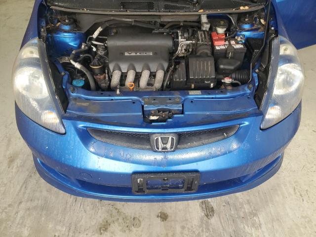 JHMGD37607S055544 - 2007 HONDA FIT S 蓝色 照片 11