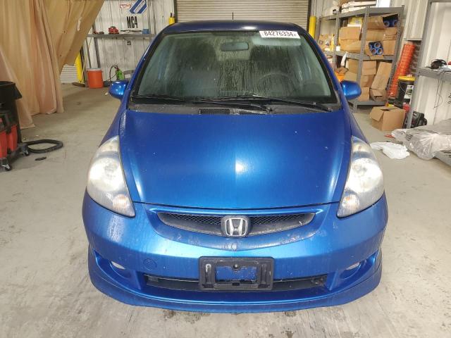 JHMGD37607S055544 - 2007 HONDA FIT S 蓝色 照片 5