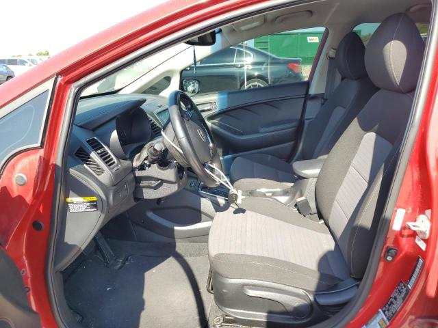 3KPFL4A75JE203429 - 2018 KIA FORTE LX Қызыл фото 7