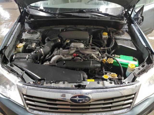 JF2SH6BC9AH778619 - 2010 SUBARU FORESTER XS Türkis Foto 11