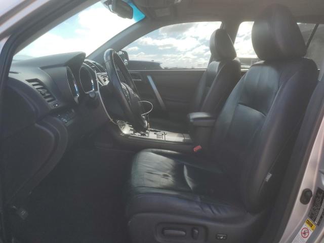 5TDBK3EH5DS268483 - 2013 TOYOTA HIGHLANDER BASE Srebrny zdjęcie 7