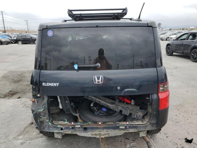 5J6YH18766L015302 - 2006 HONDA ELEMENT EX BLACK photo 6