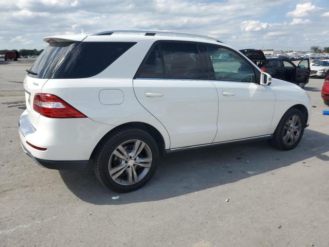 4JGDA5HB9EA288518 - 2014 MERCEDES-BENZ ML 350 4MATIC WHITE photo 3