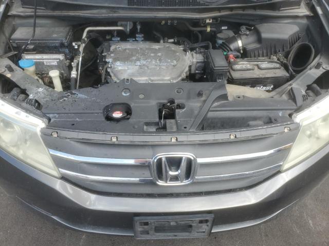 5FNRL5H66BB022738 - 2011 HONDA ODYSSEY EXL GRAY photo 12