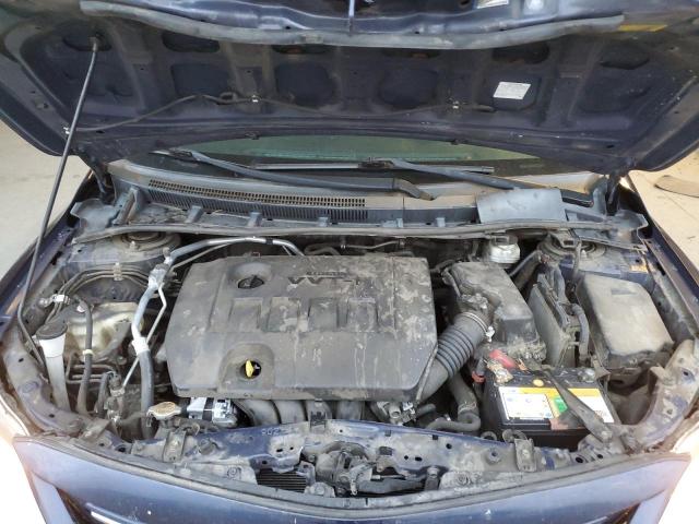 2T1BU4EE2DC948386 - 2013 TOYOTA COROLLA BASE BLUE photo 11
