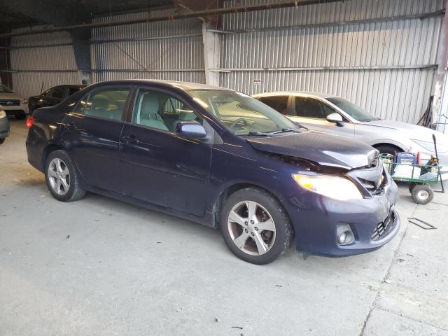 2T1BU4EE2DC948386 - 2013 TOYOTA COROLLA BASE BLUE photo 4