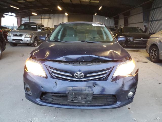 2T1BU4EE2DC948386 - 2013 TOYOTA COROLLA BASE BLUE photo 5