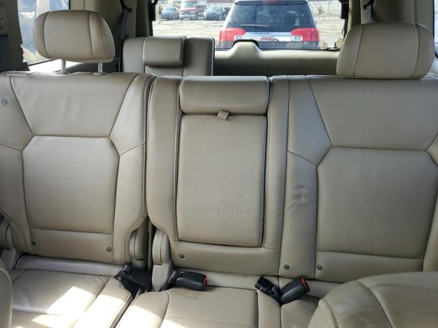 5FNYF4H63AB001549 - 2010 HONDA PILOT EXL BURGUNDY photo 10